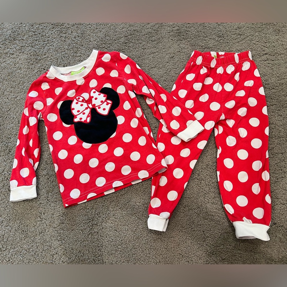 Classic Whimsy Minnie Mouse Pajamas